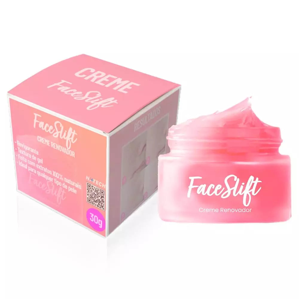 Creme Mágico FaceSlift - Para Cravos, Linhas de Expressão e Manchas